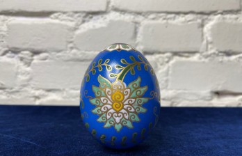 Фарфоровое антикварное русское императорское пасхальное яйцо ИФЗ